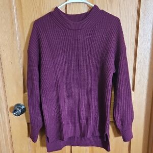 Women's Burgundy Sweater
